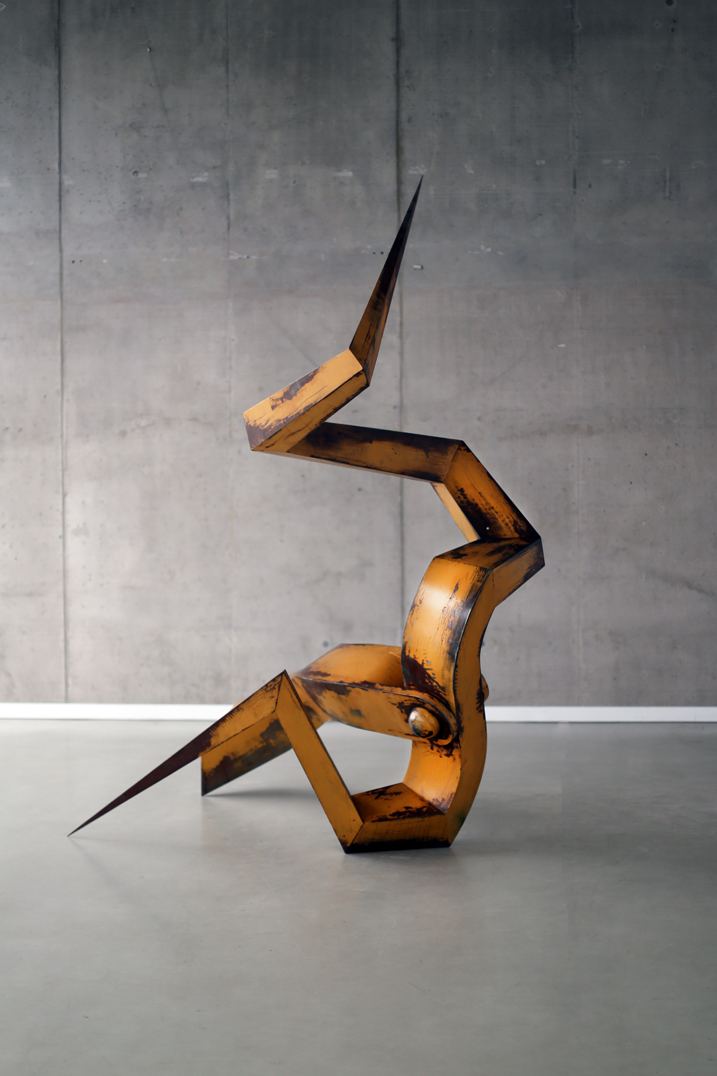 D001, stal czarna, 280 × 200 × 350 cm — ujęcie 4