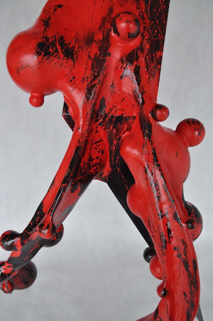 Synergy, welded steel, 197 × 95 × 65 cm — view 4
