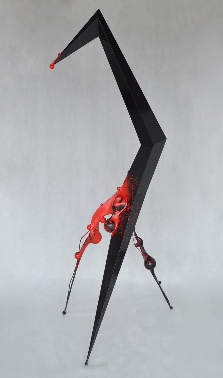 Synergy, welded steel, 197 × 95 × 65 cm — view 5
