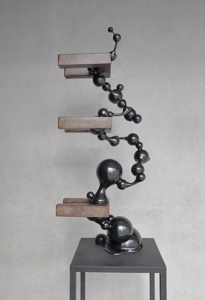System, stal spawana, 86 × 36 × 27 cm — ujęcie 3