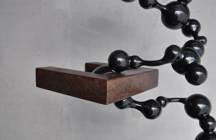 System, stal spawana, 86 × 36 × 27 cm — ujęcie 4